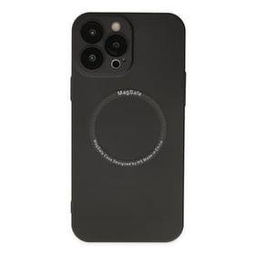 Newface iPhone 14 Pro Jack Magneticsafe Lens Silikon Siyah Kılıf