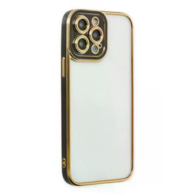 Newface iPhone 14 Pro Liva Lens Silikon Siyah Kılıf