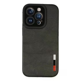 Newface iPhone 14 Pro Loop Deri Silikon Siyah Kılıf