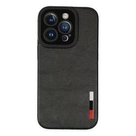 Newface iPhone 14 Pro Loop Deri Silikon Siyah Kılıf