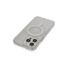 Newface iPhone 14 Pro Matte Şeffaf Magneticsafe Şeffaf Cep Telefonu Kılıfı