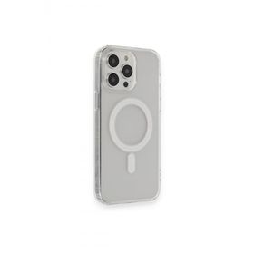 Newface iPhone 14 Pro Matte Şeffaf Magneticsafe Şeffaf Cep Telefonu Kılıfı
