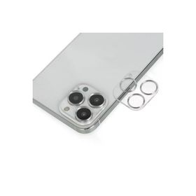 Newface iPhone 14 Pro Max Band Metal Gümüş Kamera Lens