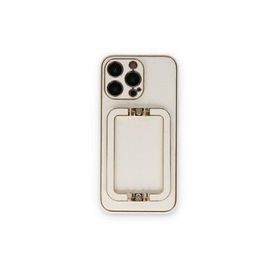 Newface iPhone 14 Pro Max Coco Elit Kapak Beyaz Cep Telefonu Kılıfı
