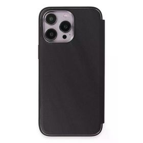 Newface iPhone 14 Pro Max Dolpin Kapaklı Siyah Kılıf