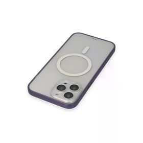Newface iPhone 14 Pro Max Grand Magneticsafe Kapak Mor Kılıf