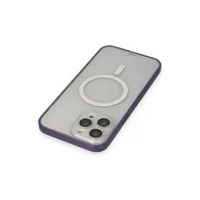 Newface iPhone 14 Pro Max Grand Magneticsafe Kapak Mor Kılıf