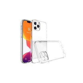 Newface iPhone 14 Pro Max Lüx Şeffaf Silikon Cep Telefonu Kılıfı