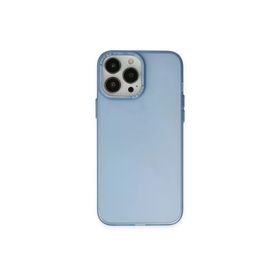 Newface iPhone 14 Pro Max Modos Metal Kapak - Mavi Kılıf