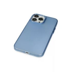 Newface iPhone 14 Pro Max Modos Metal Kapak - Mavi Kılıf