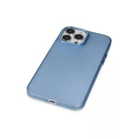 Newface iPhone 14 Pro Max Modos Metal Kapak - Mavi Kılıf