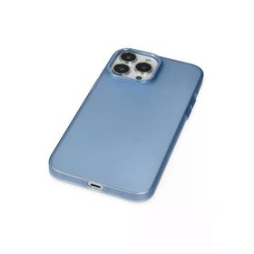 Newface iPhone 14 Pro Max Modos Metal Kapak - Mavi Kılıf