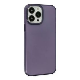 Newface iPhone 14 Pro Max Modos Metal Kapak - Mor Kılıf