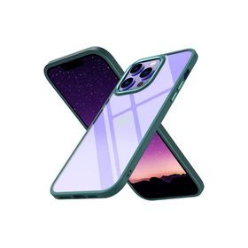 Newface iPhone 14 Pro Max Power Silikon Koyu Yeşil Cep Telefonu Kılıfı