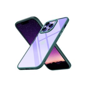 Newface iPhone 14 Pro Max Power Silikon Koyu Yeşil Cep Telefonu Kılıfı