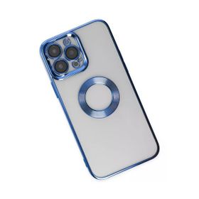 Newface iPhone 14 Pro Max Slot Silikon - Mavi Kılıf