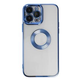 Newface iPhone 14 Pro Max Slot Silikon - Mavi Kılıf