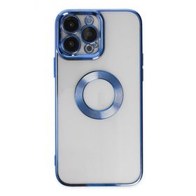 Newface iPhone 14 Pro Max Slot Silikon - Mavi Kılıf