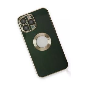Newface iPhone 14 Pro Max Store Silikon - Yeşil Kılıf