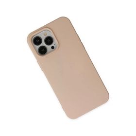 Newface iPhone 14 Pro Nano İçi Kadife Silikon Pudra Kılıf