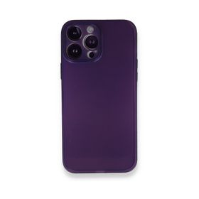 Newface iPhone 14 Pro PP Ultra İnce Kapak Mor Kılıf