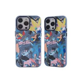 Newface iPhone 14 Pro Prada Desenli Kapak Prada Pembe 1 Kılıf