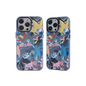 Newface iPhone 14 Pro Prada Desenli Kapak Prada Pembe 1 Kılıf
