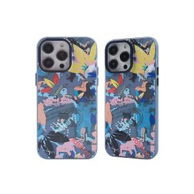Newface iPhone 14 Pro Prada Desenli Kapak Prada Pembe 1 Kılıf
