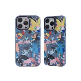 Newface iPhone 14 Pro Prada Desenli Kapak Prada Pembe 1 Kılıf