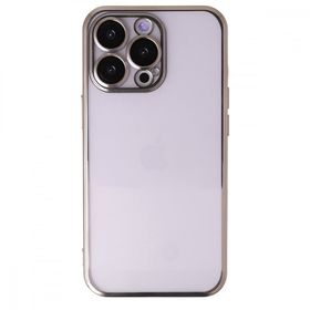 Newface iPhone 14 Pro Razer Lensli Silikon Gold Kılıf