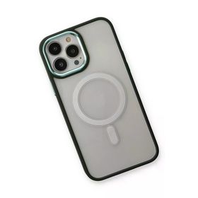 Newface iPhone 14 Pro Room Magneticsafe Silikon Köknar Yeşili Kılıf