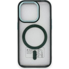 Newface iPhone 14 Pro Room Magneticsafe Silikon Köknar Yeşili Kılıf