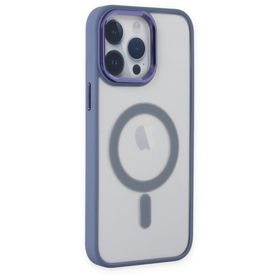 Newface iPhone 14 Pro Room Magneticsafe Silikon Sierra Blue Kılıf