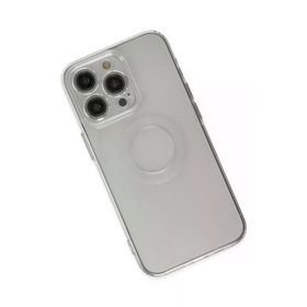 Newface iPhone 14 Pro Santa Lens Silikon Şeffaf Kılıf
