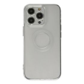 Newface iPhone 14 Pro Santa Lens Silikon Şeffaf Kılıf