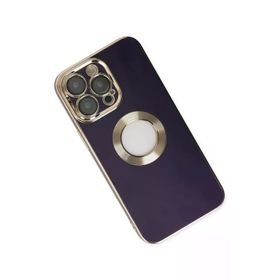 Newface iPhone 14 Pro Store Silikon Derin Mor Kılıf