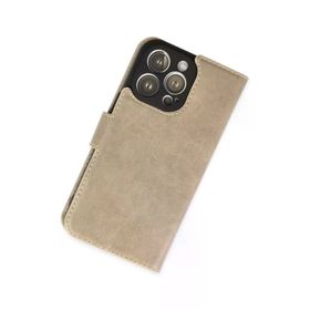Newface iPhone 14 Pro Trend S Plus Kapaklı Gold Kılıf