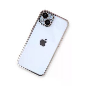 Newface iPhone 14 Razer Lensli Silikon Gold Kılıf
