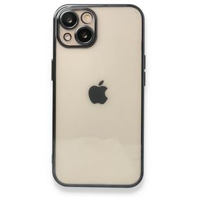 Newface iPhone 14 Razer Lensli Silikon Siyah Kılıf