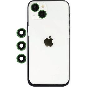 Newface iPhone 14 Shine Yeşil Kamera Lens