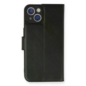 Newface iPhone 14 Trend S Plus Kapaklı Siyah Kılıf