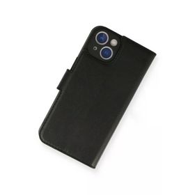 Newface iPhone 14 Trend S Plus Kapaklı Siyah Kılıf