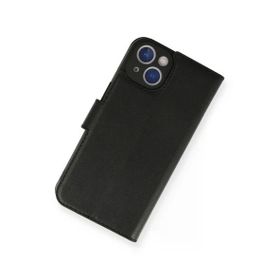 Newface iPhone 14 Trend S Plus Kapaklı Siyah Kılıf