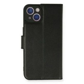 Newface iPhone 14 Trend S Plus Kapaklı Siyah Kılıf