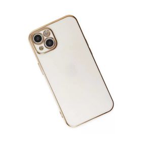 Newface iPhone 14 Volet Silikon Beyaz Kılıf