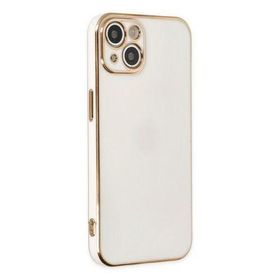 Newface iPhone 14 Volet Silikon Beyaz Kılıf