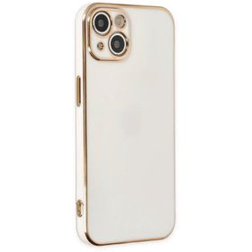 Newface iPhone 14 Volet Silikon Beyaz Kılıf