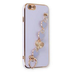 Newface iPhone 6 Esila Silikon - Lila Kılıf