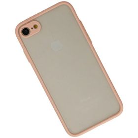 Newface iPhone 7 Montreal Silikon Kapak Pembe Cep Telefonu Kılıfı