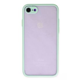 Newface iPhone 7 Montreal Silikon Kapak - Turkuaz Kılıf